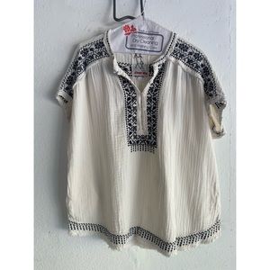 Johnny Was Gauze Blouse